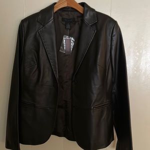 The limited leather jacket